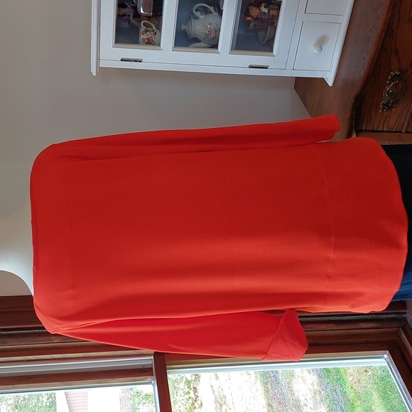 EUC COS orange tunic, size Large - Picture 3 of 7